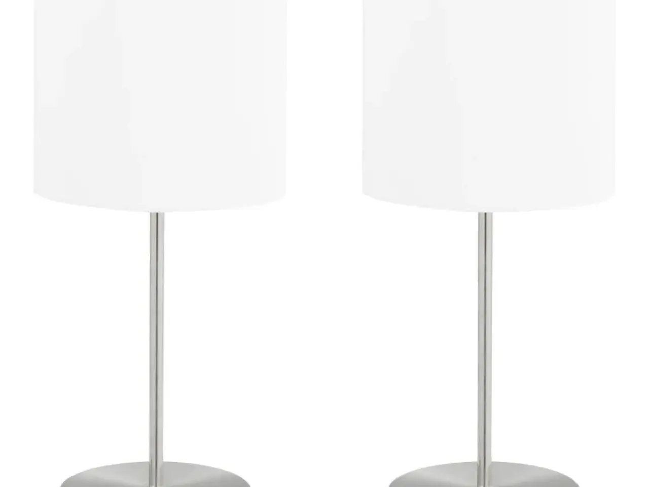 Billede 4 - Bordlamper 2 stk. touch-knap E14 hvid