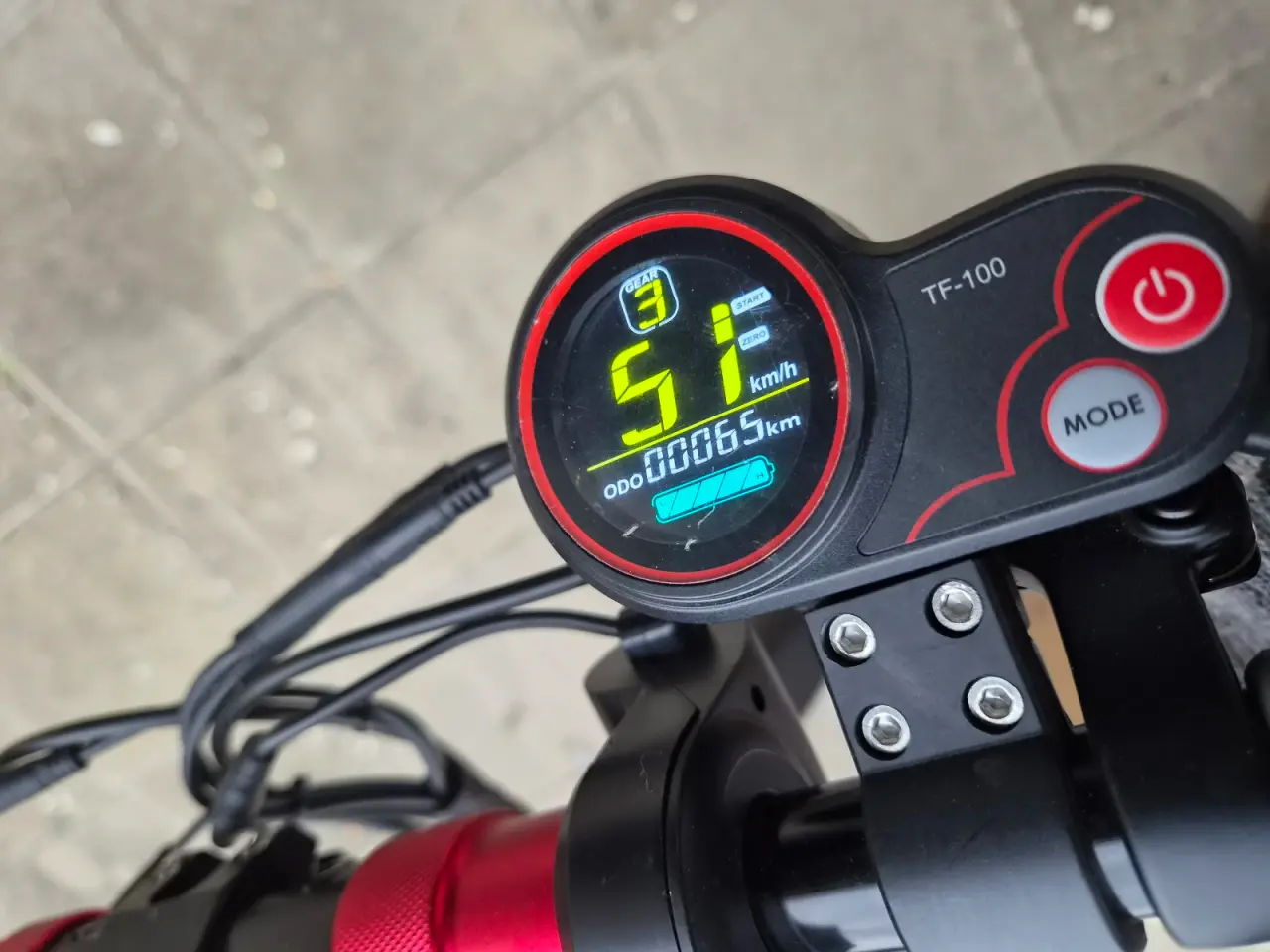 Billede 3 - 🛴 Kukirin M4 Pro – Robust el-løbehjul med sæde