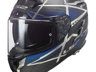 LS2 Challenger Carbon Konic Blue Før 3.799,-