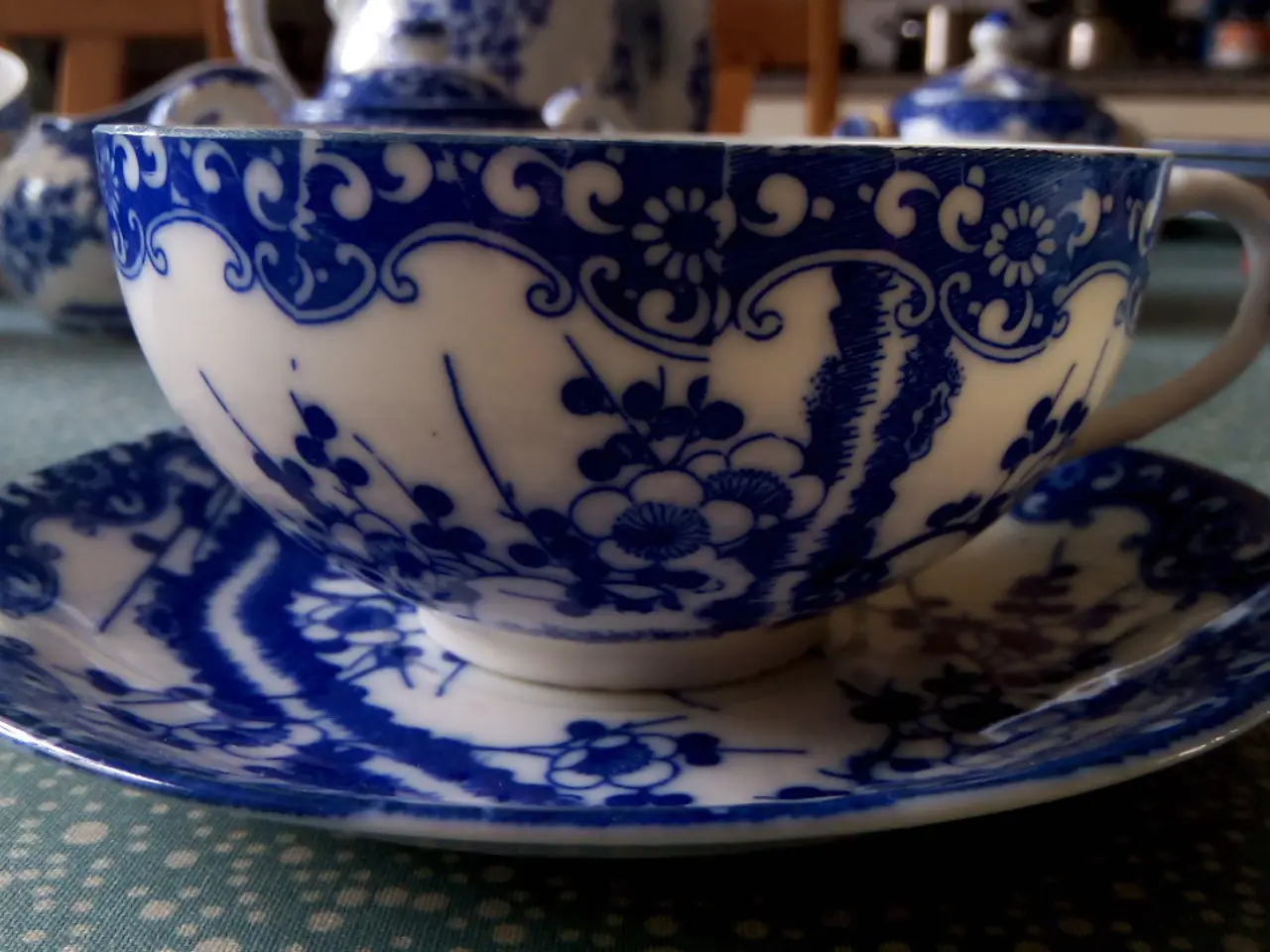 Billede 6 - THE / KAFFESTEL / PORCELÆN / CHINA / 39+1 DELE