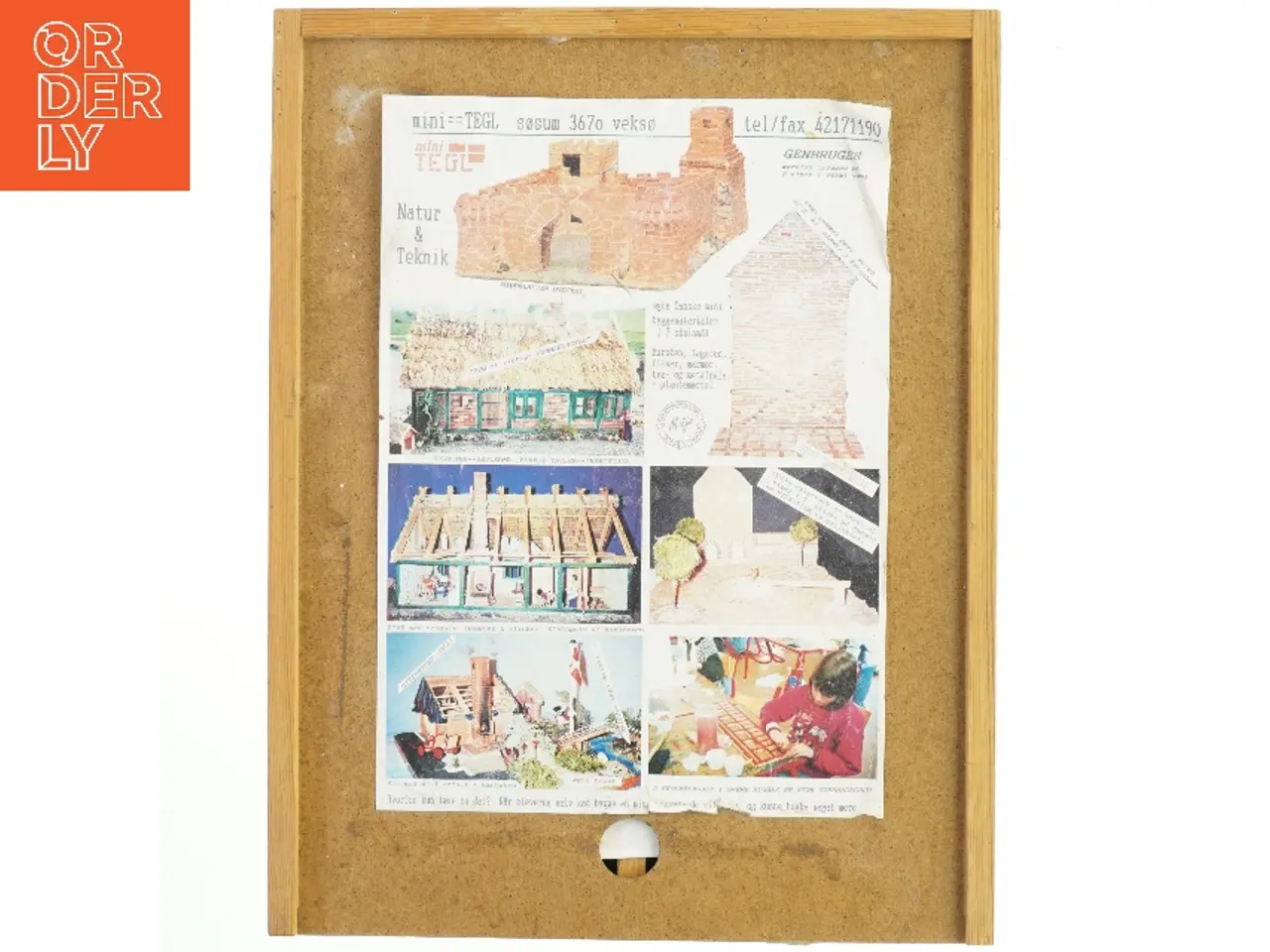 Billede 1 - Mini byggematerialer fra Mini Tegl (str. 39x30 cm)