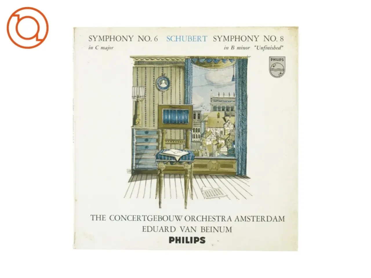 Billede 1 - Schubert, Symphony no 6 + symphony no 8 fra Philips (str. 30 cm)