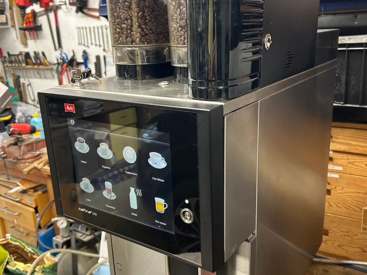 Billede 3 - Melitta CT8 Fuldautomatisk kaffemaskine - KONGEN.