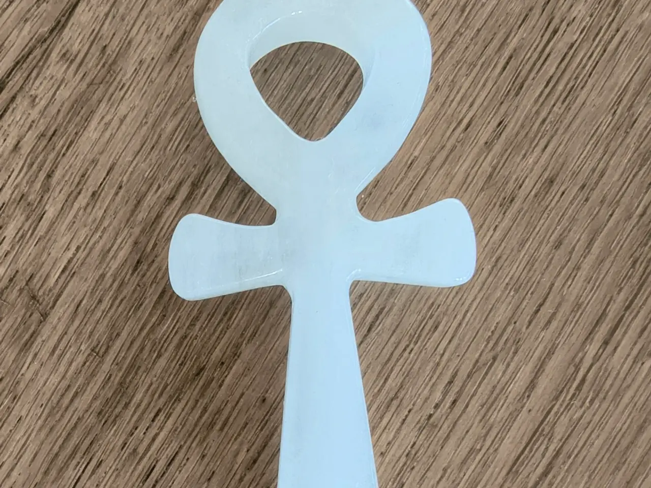 Billede 2 - Ankh krystalnøgle i snekvarts 