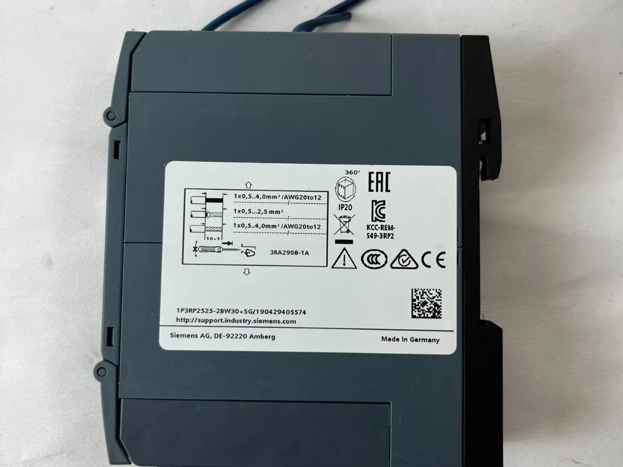 Billede 4 - Siemens SIRIUS 3RP2525-2BW30 Time relæ On Delay