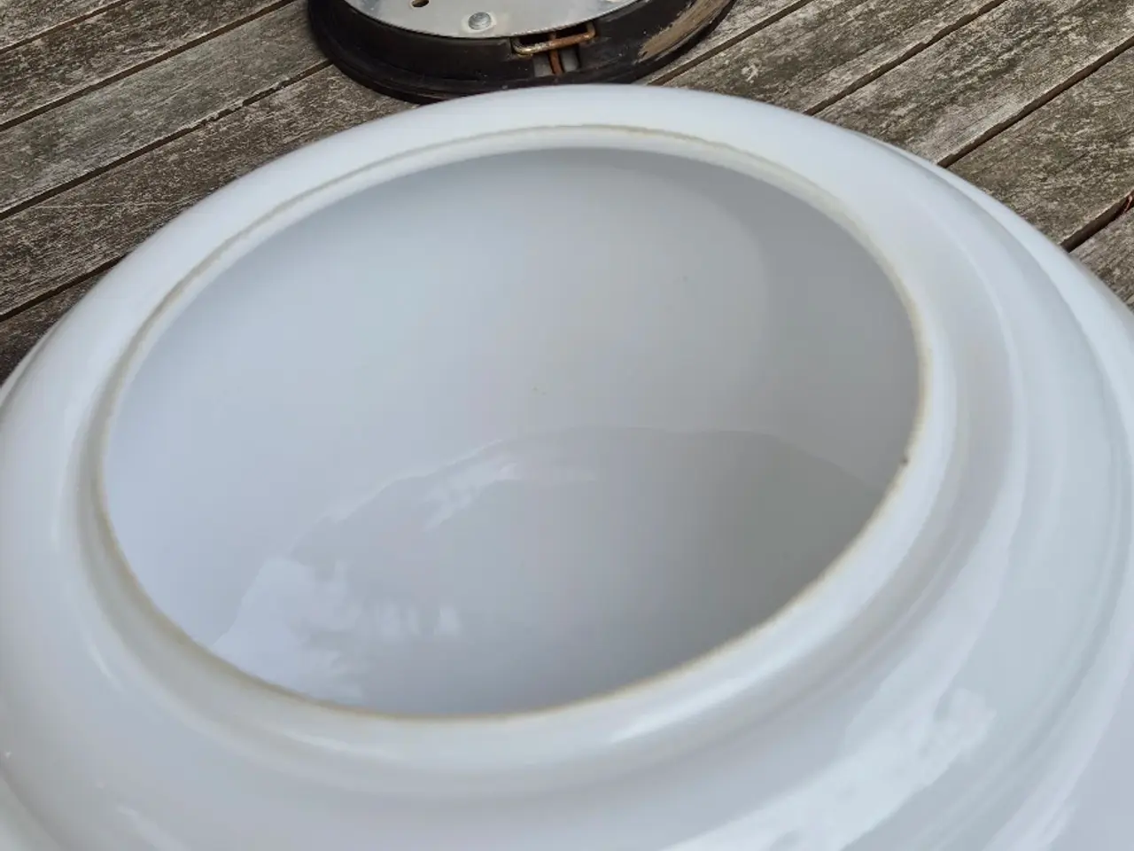Billede 4 - Plafond med konveks skærm i opalglas