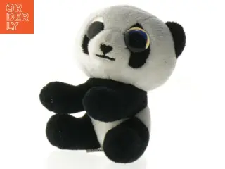 Nøglering med panda plysdyr