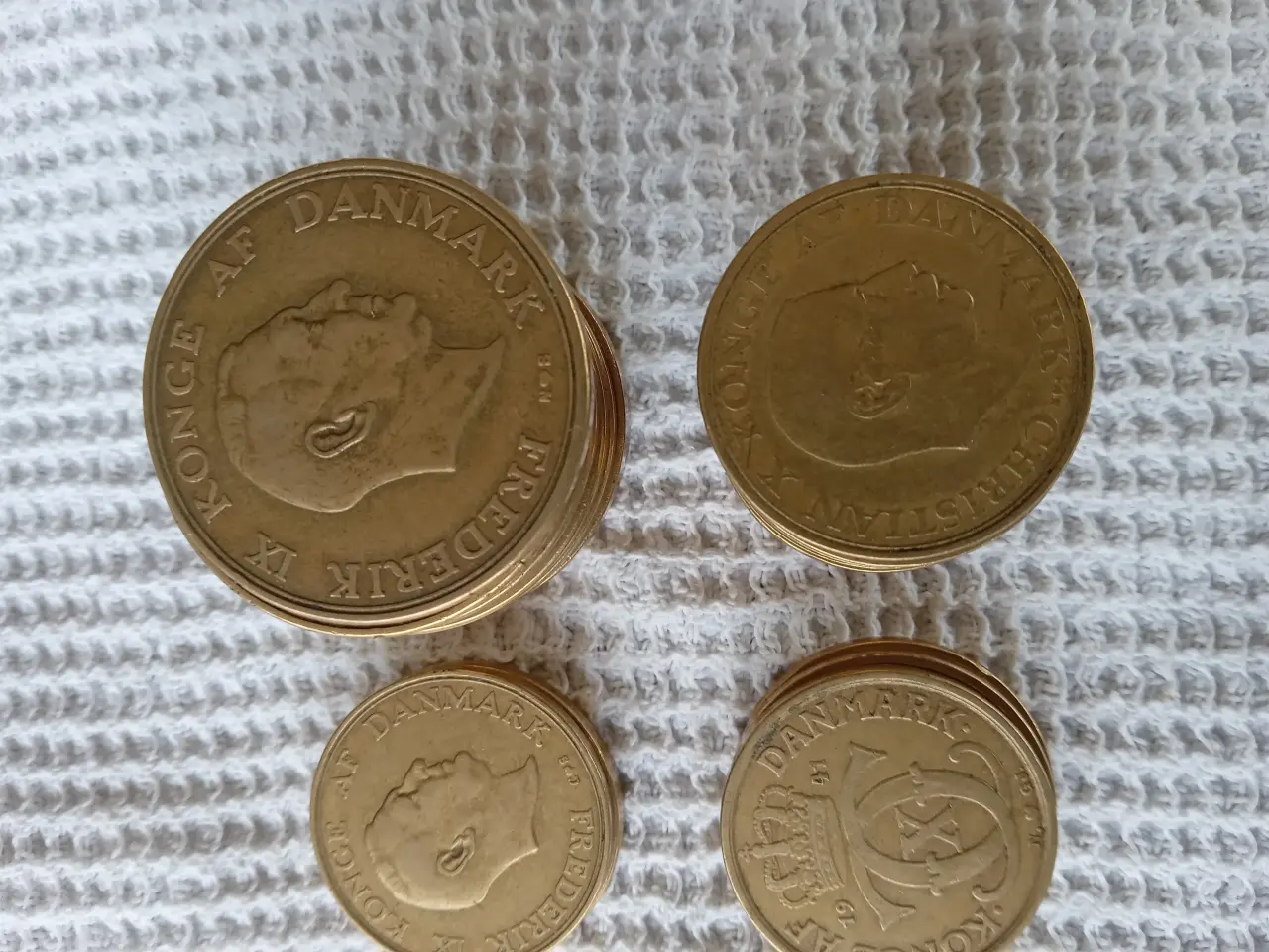 Billede 1 - Mønter 2 og 1 kroner
