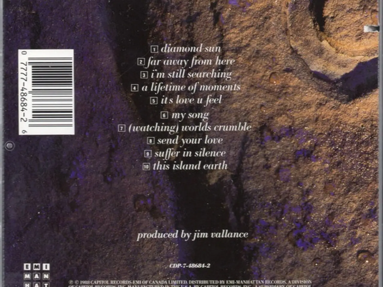 Billede 4 - Glass Tiger – Diamond Sun – CD