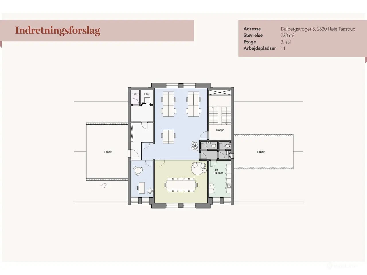 Billede 16 - Lyse og indbydende kontorer på Høje Taastrup station