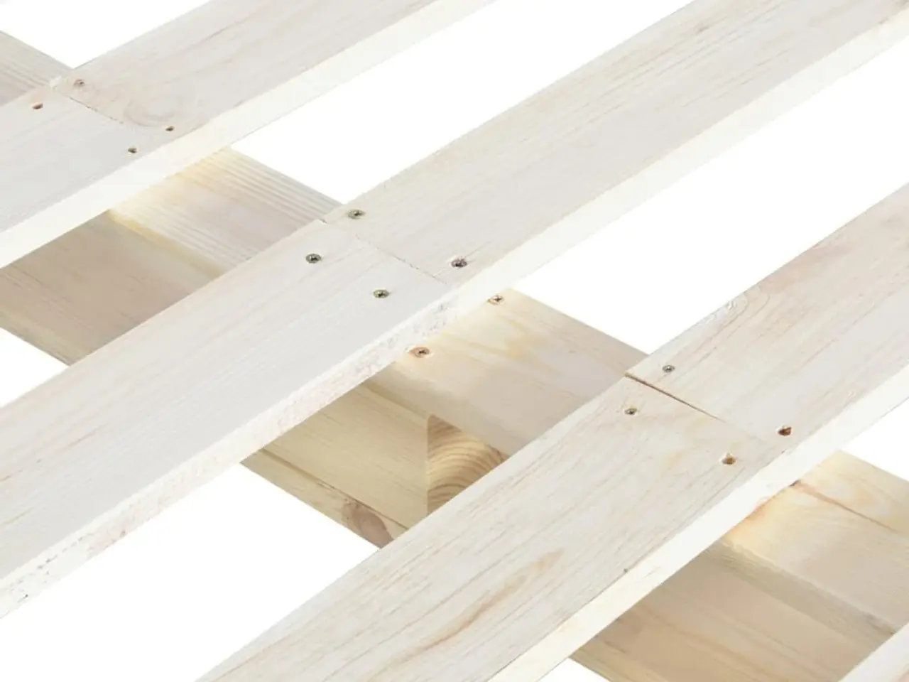 Billede 5 - Pallesengestel 140x200 cm massivt fyrretræ