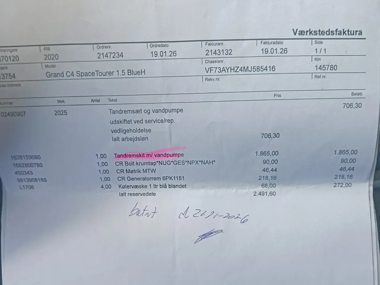 Billede 16 - Citroen c4 Grand Spacetour 