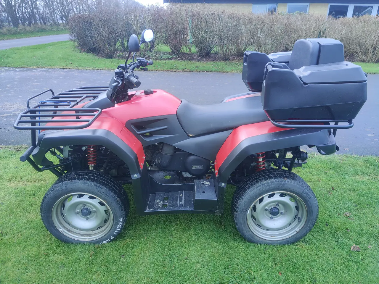 Billede 3 - Flot Keeway GTX 300 4x4 ATV på bilplader