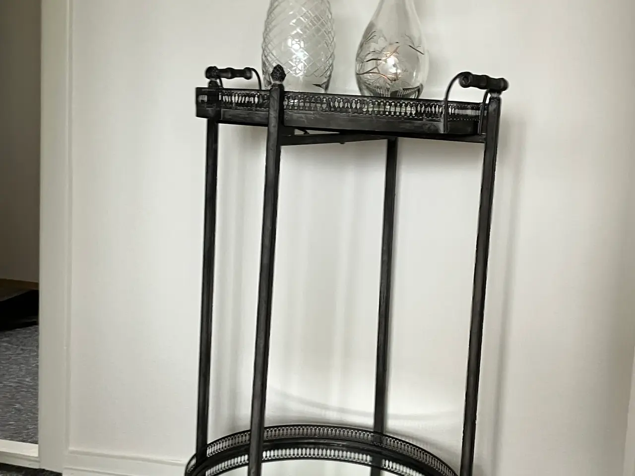 Billede 1 - Bakkebord med to spejle