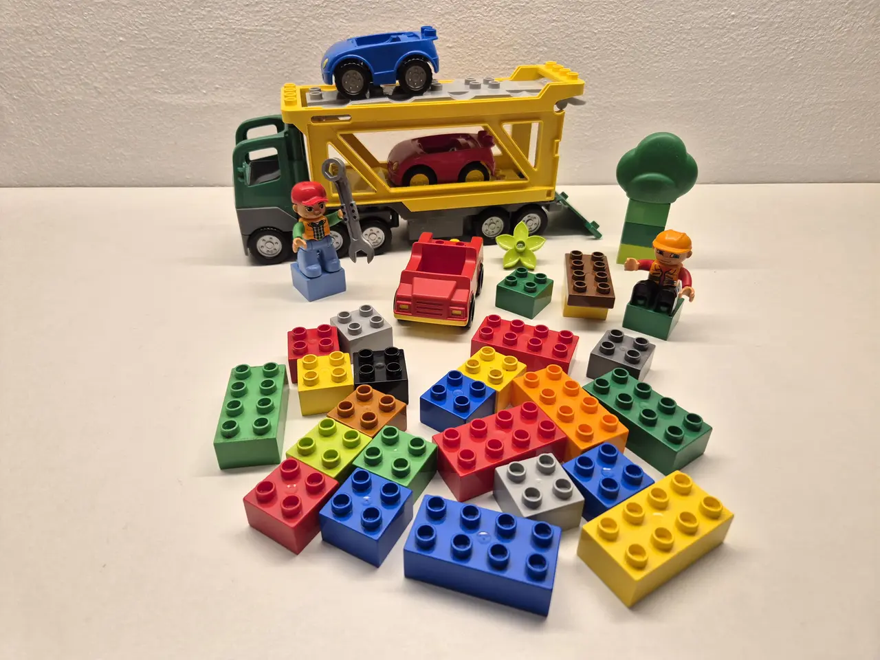 Billede 1 - Duplo Autotransporter NR5684 med ekstra klodser so