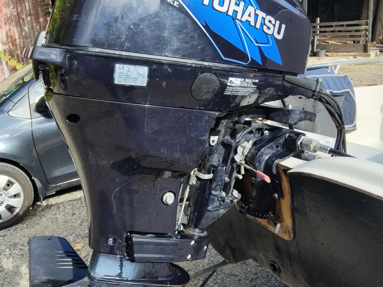 Billede 4 - Styrpult Jolle og motor incl trailer til salg fra