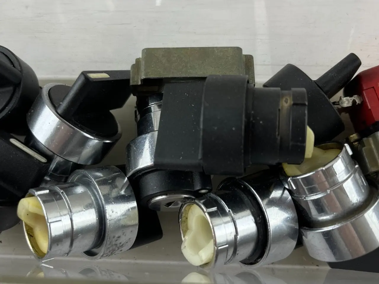 Billede 6 - blandet parti 22mm Rotary Selector kontakt Black