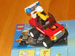 Lego City, LEGO nummer 7241, Brandbil med mand
