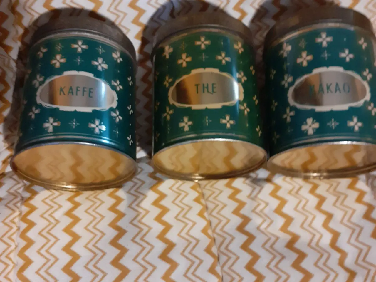 Billede 3 - Danske retro blikdåser kaffe/kakao/the
