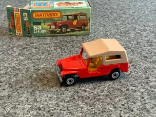 Matchbox No. 53 CJ-6 Jeep, scale 1:66