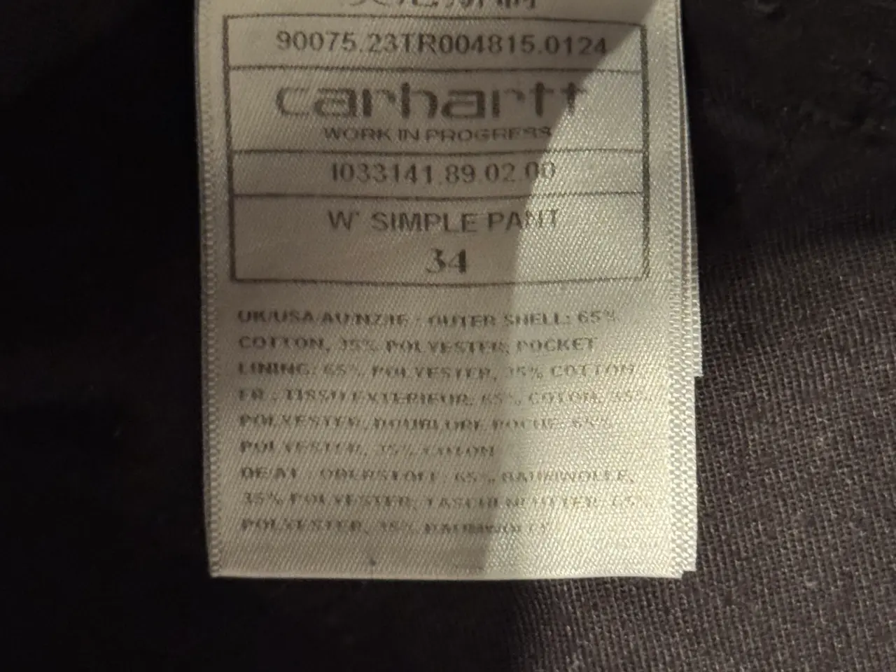 Billede 3 - Carharrt jeans sælges