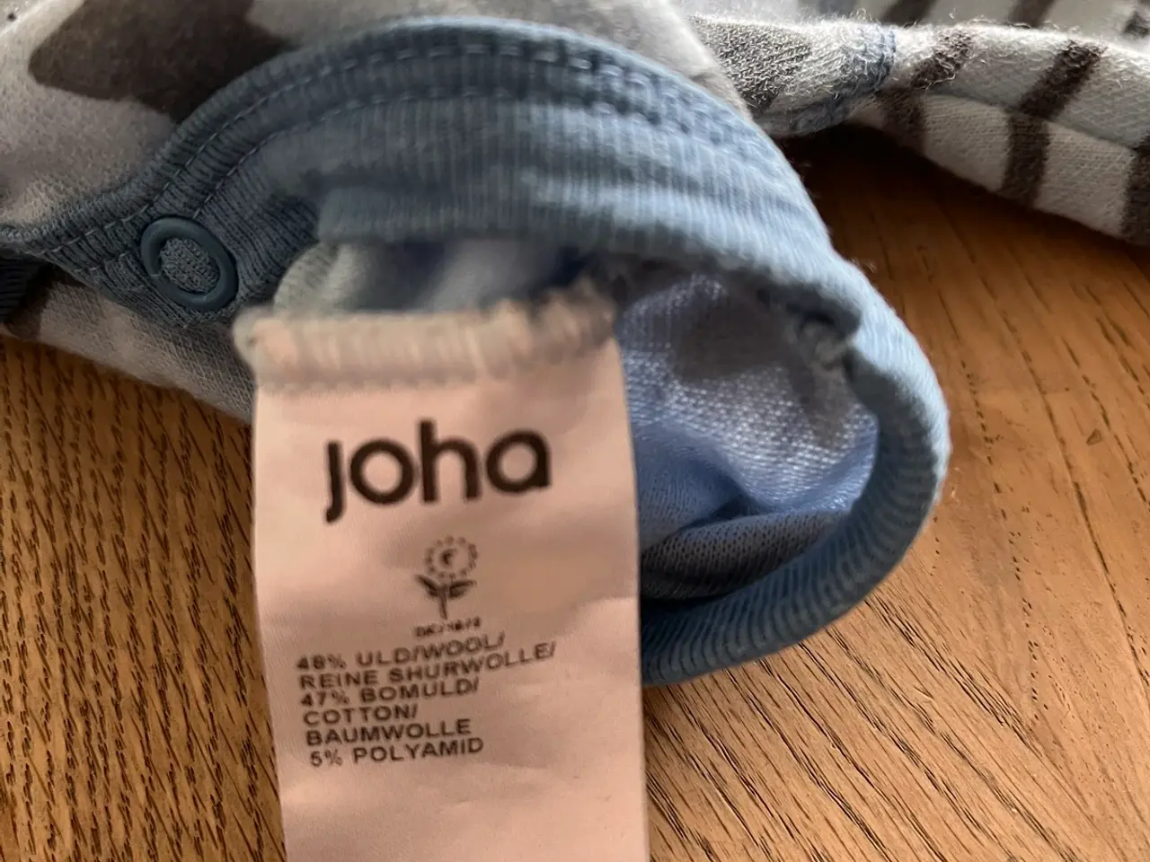 Billede 3 - JOHA langærmet uld bodystocking str. 50